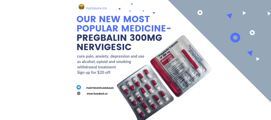 Discover the Benefits of Pregabalin 300mg from FuzyDuck.co